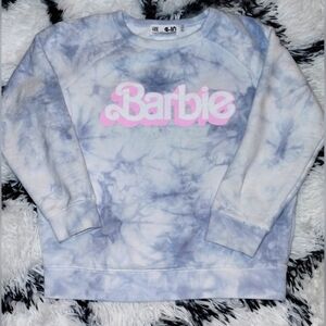 Barbie By Cotton On Kid Girls Pullover Tye die Sweatshirt Size 9/10